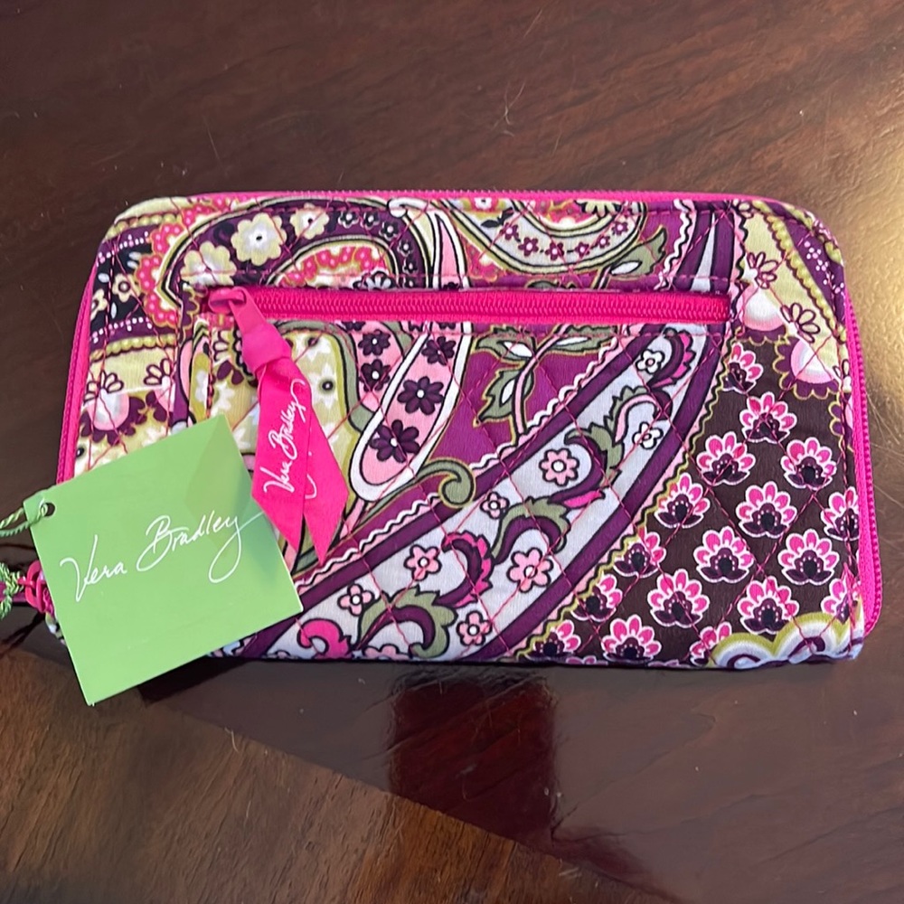 Vera Bradley Zip Around Wallet